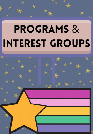Programs & Interest Groups image carousel